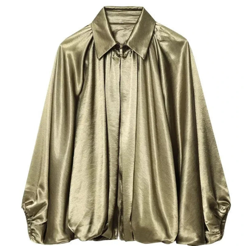 REJA BOMBER SATINÉE