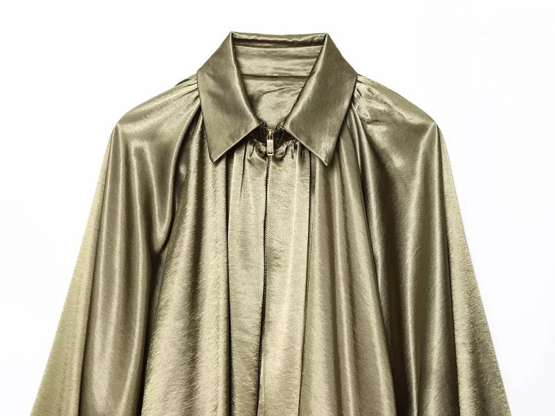 REJA BOMBER SATINÉE