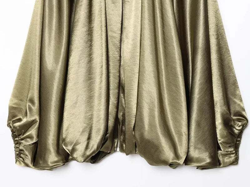 REJA BOMBER SATINÉE