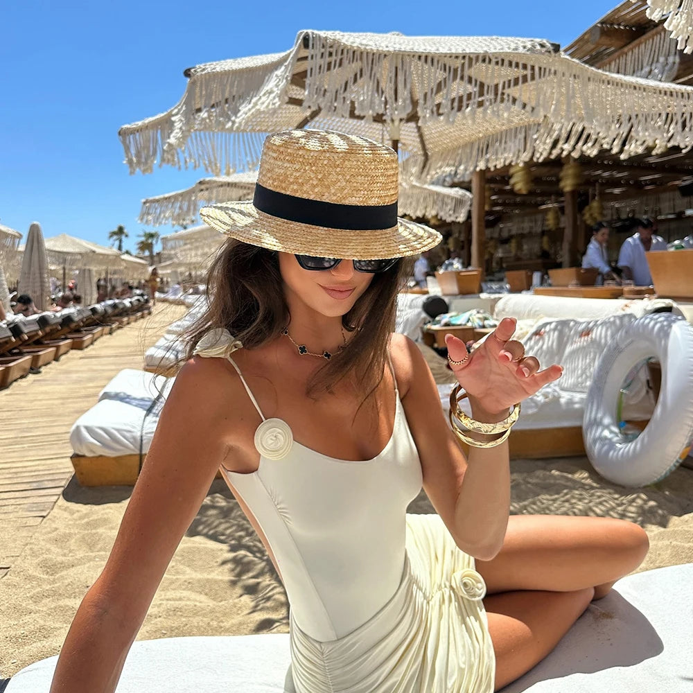 ABY Maillot de bain une pièce avec sa jupe paréo