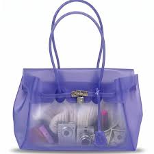 NEYSSA Sac cabas transparent